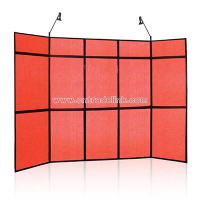 3×5 panel display,with fabric panel