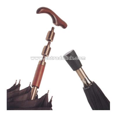 Walking Stick Umbrella - Height Adjustable