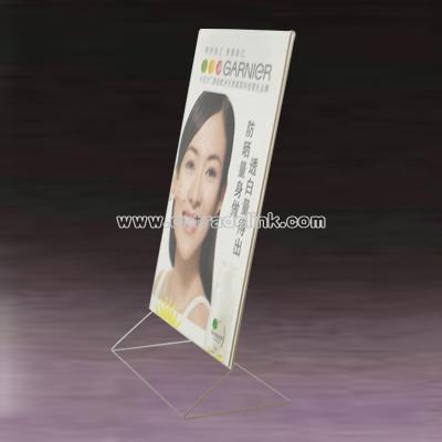 Plastic Menu Holder