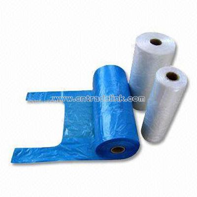 HDPE T-shirt Bag On Roll