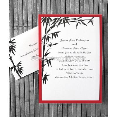 chic elegance wedding cards