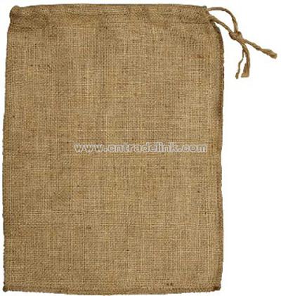 12"x20" Burlap Bags w/Drawstring