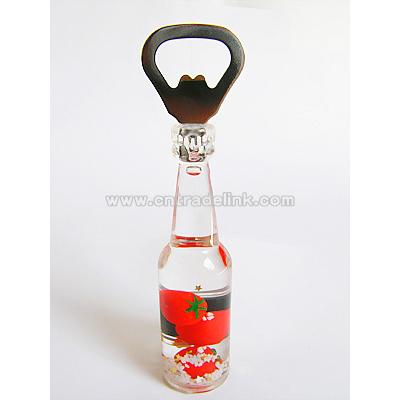 Bottle Shape Liquid Bottle Opener