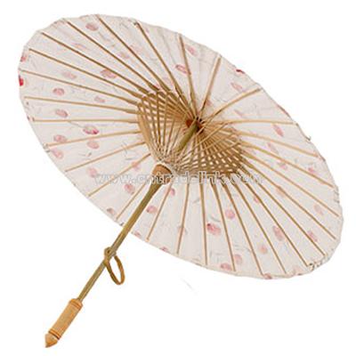 Flower Covered Paper Parasol