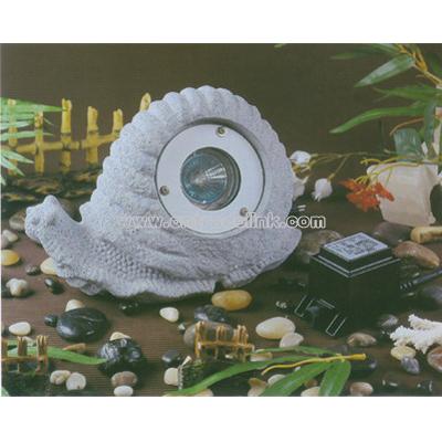 Ceramic Garden Snail Light