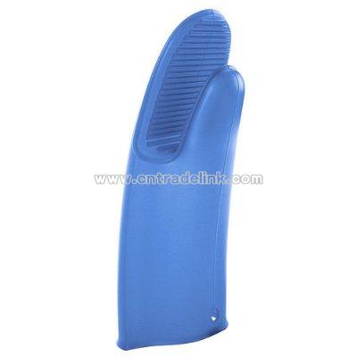 11" Silicone Oven Mitt - Blue