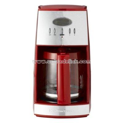 Automatic Drip Coffeemaker - Red/ Chrome