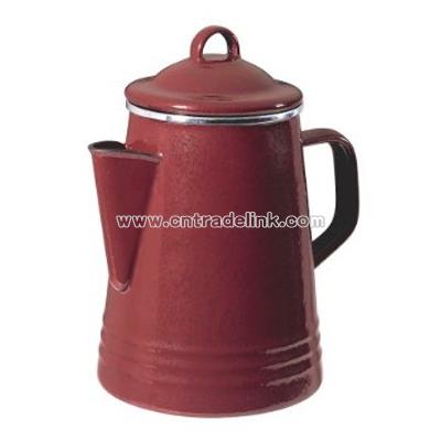 8-Cup Percolator Red