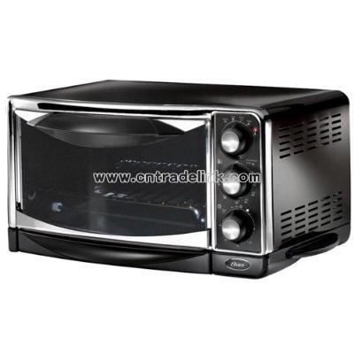 Black 6-slice Toaster Oven