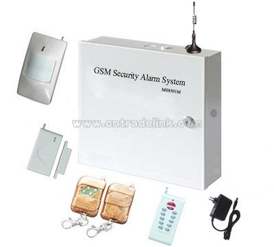 GSM Metal Burglar Alarm System