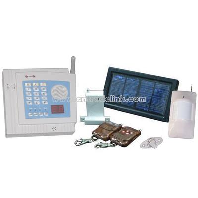 Solar Burglar Alarm and Intelligent Security Alarm