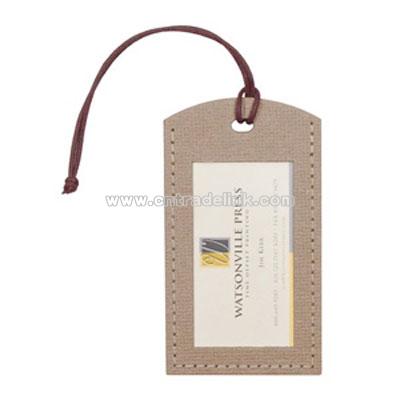 Recycled Luggage Tag