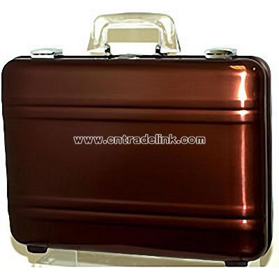 Chocolate Brown Business Attache Case