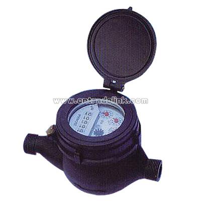 Wet Dial Type Water Meter (Plastic Body)