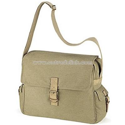 Quadra canvas messenger / dispatch bag