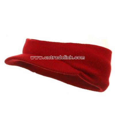 Headband Visor-Red