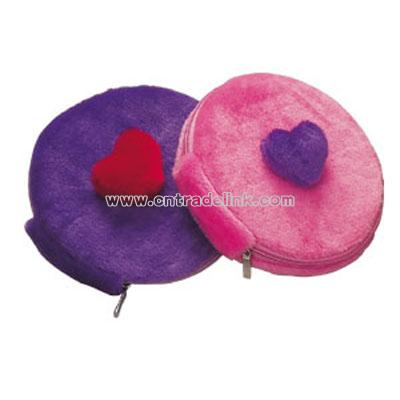 Plush Round CD Bag