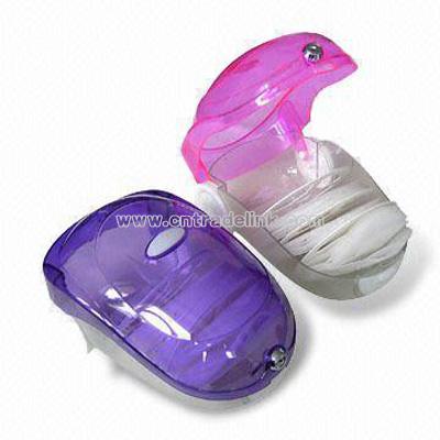 Plastic Mouse shaped CD Box