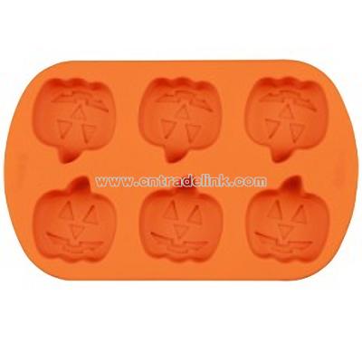 Silicone Mini Jack-O-Lantern Mold