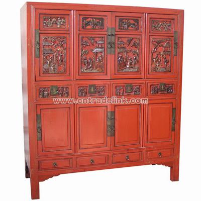 Carved Cabinet