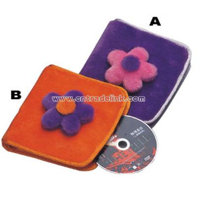 Plush Square CD Wallet