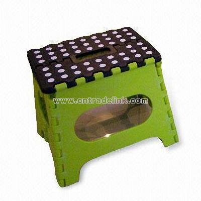 Folding Step Stool in Beautiful Colors