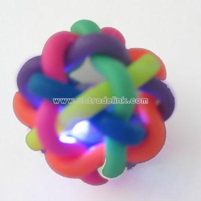 2 '' Flashing rainbow ball