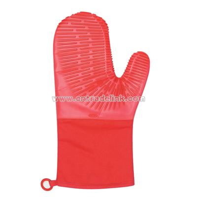 Silicone Oven Mitt with Magnets