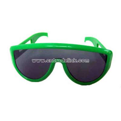 Green frame sunglasses for 12" stuffed toy
