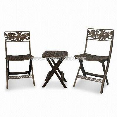 Folding Bistro Set