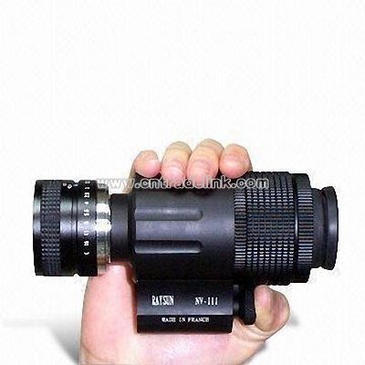 Handheld Nightvision Monocular with Built-in 5mW Infrared Illuminator