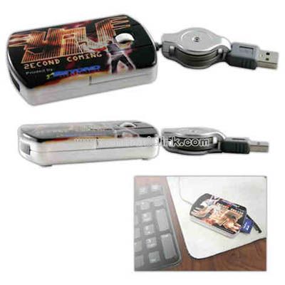 USB optical travel mouse