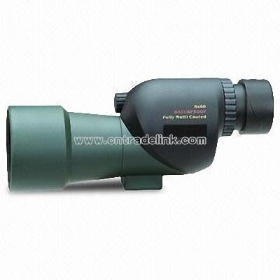 8x 60mm Waterproof Straight Spotting Scope