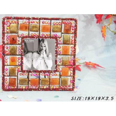 Beaded Photo Frame