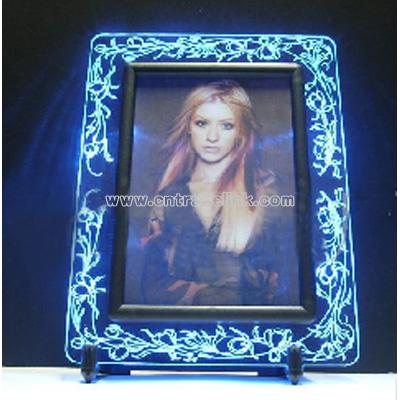 LED Arystal Photo Frame