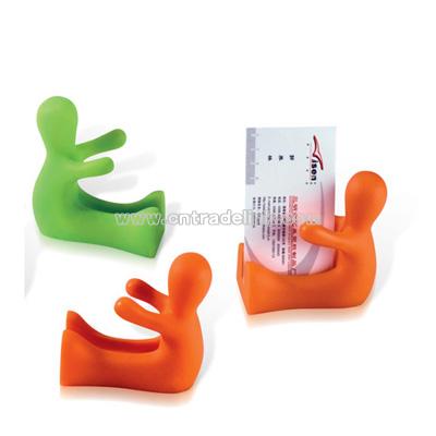 Plastic Cartoon Business Card Holder