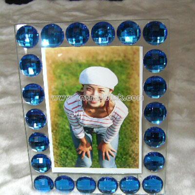 crystal photo frame