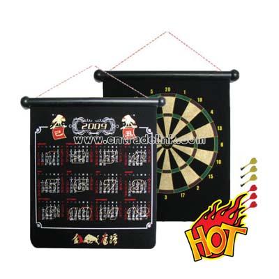 Hot Series Calendar Fabric Dartborad