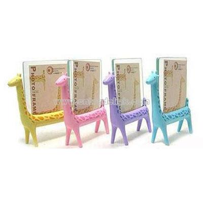 Cute giraffe Polyresin photo frame