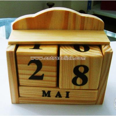 Wooden Calendar