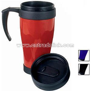 LEISURE PLASTIC TRAVEL MUGS