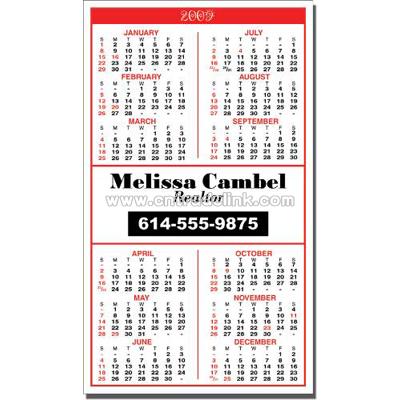 Full Color Year Calendar