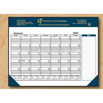 Executive Desk Pad Calendar