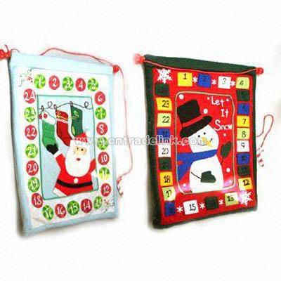 Christmas Hanging Felt Calendar