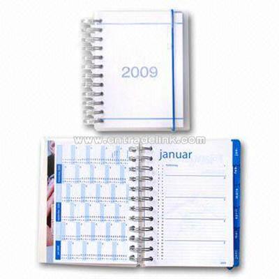 Calendar Book with Matte PP Lamination