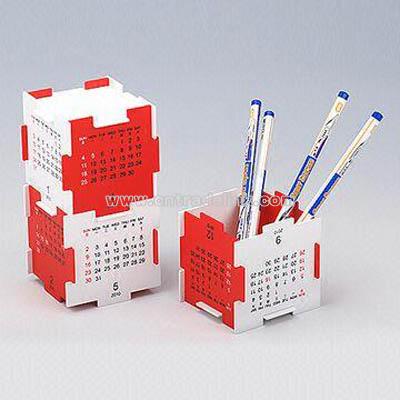 Building block calendar