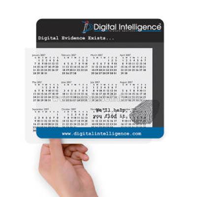 Logo Imprinted Frame It Lift (R) - Heavy duty lift top mouse pad calendar