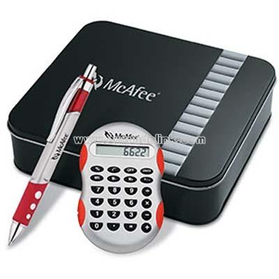 Ballpoint/Calculator Giftset