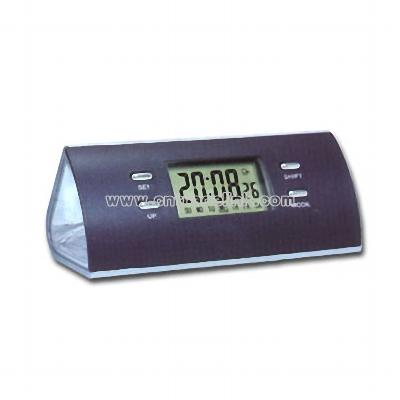 LCD Alarm Clock W/ Torch Light