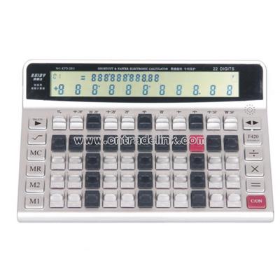 22 Digits Calculator